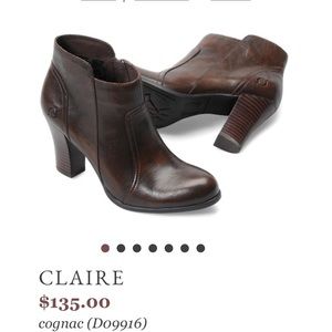 Never worn Born ankle boots
